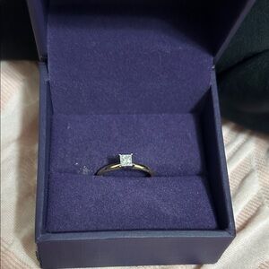 Zales 1/3 CT 14k Gold Engagement Ring